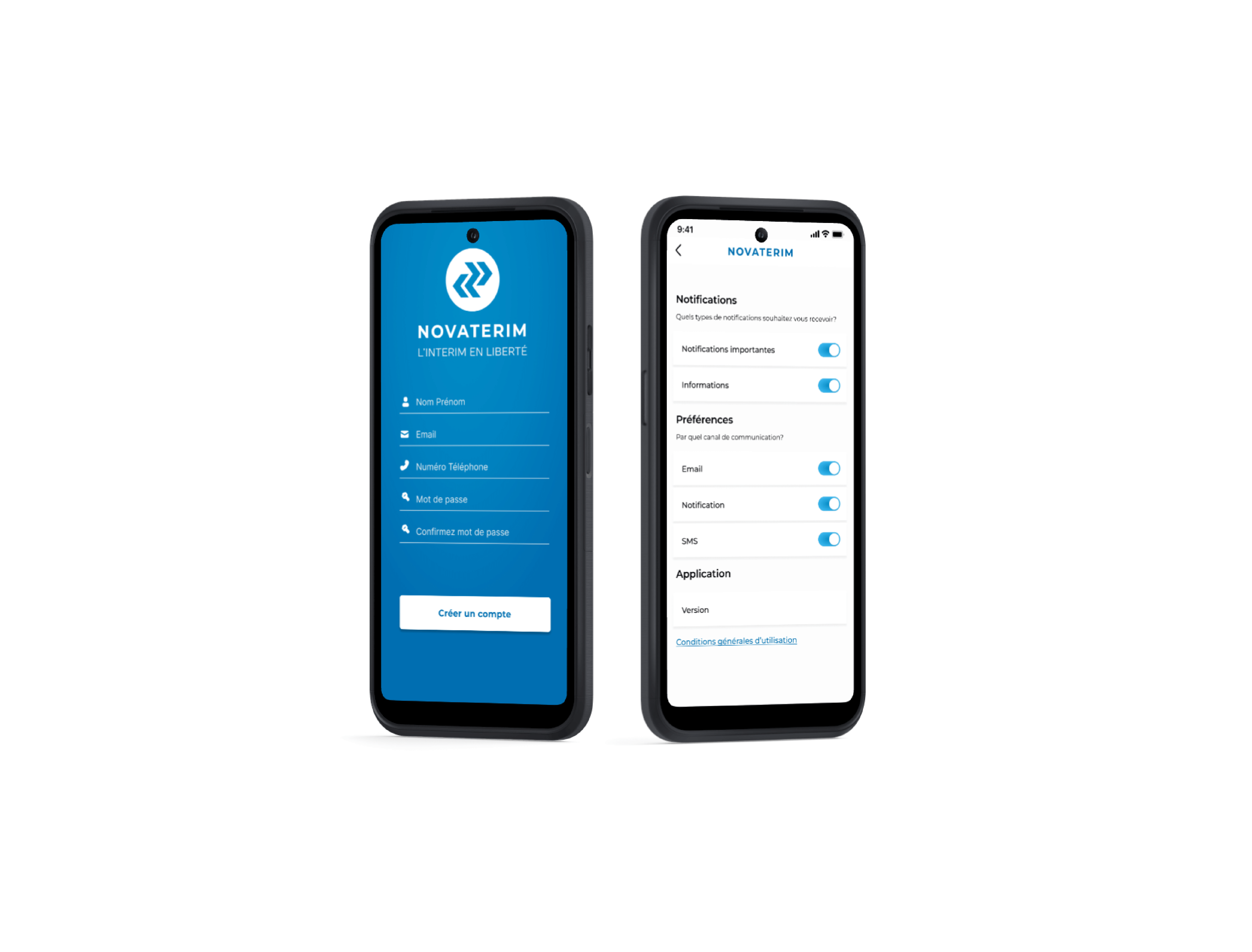 Novaterim Mobile App